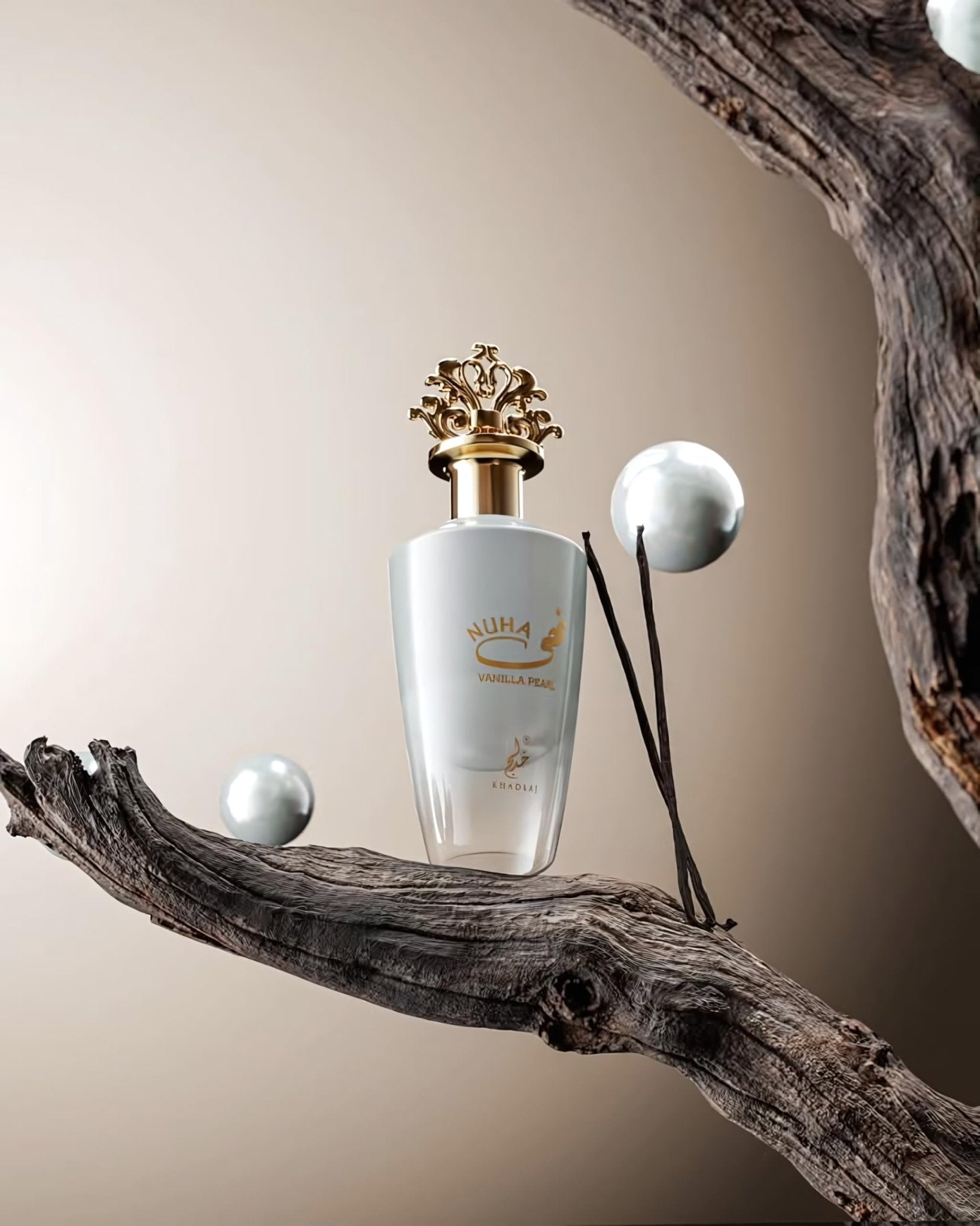 Khadlaj Nuha Vanilla Pearl EDP 85 мл. – оригинален парфюм, продуктова снимка 3