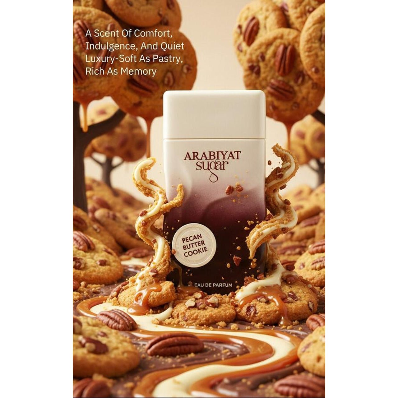 Arabiyat Sugar Pecan Butter Cookie EDP 100ml – оригинален парфюм, продуктова снимка 3