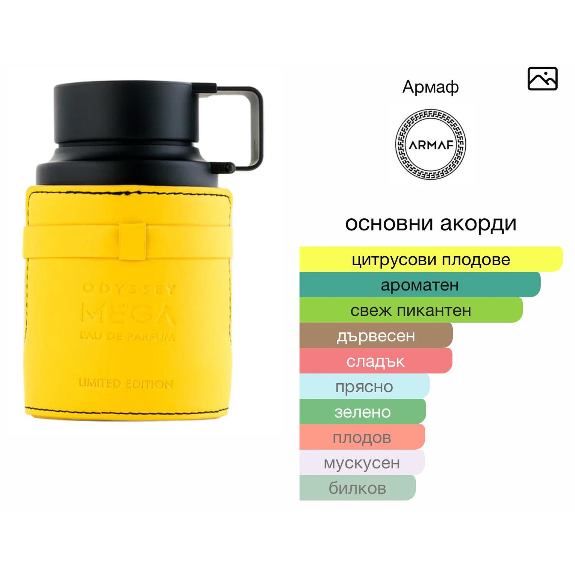 Armaf Odyssey Mega EDP 100мл. – Armaf, мъжки аромат, Aroma Viva