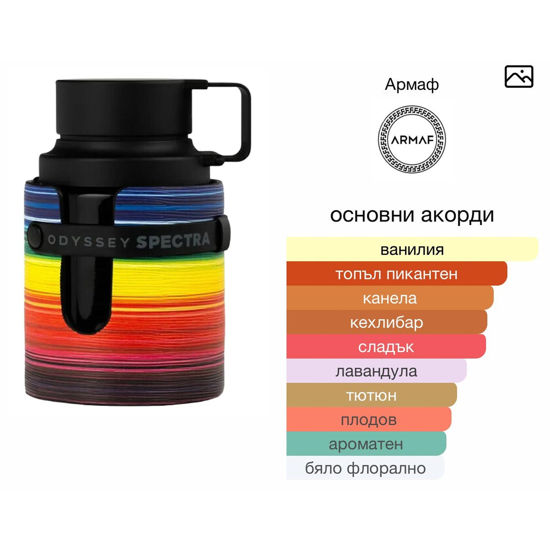 Armaf Odyssey Spectra EDP 100мл. - оригинален арабски парфюм | Aroma Viva BG