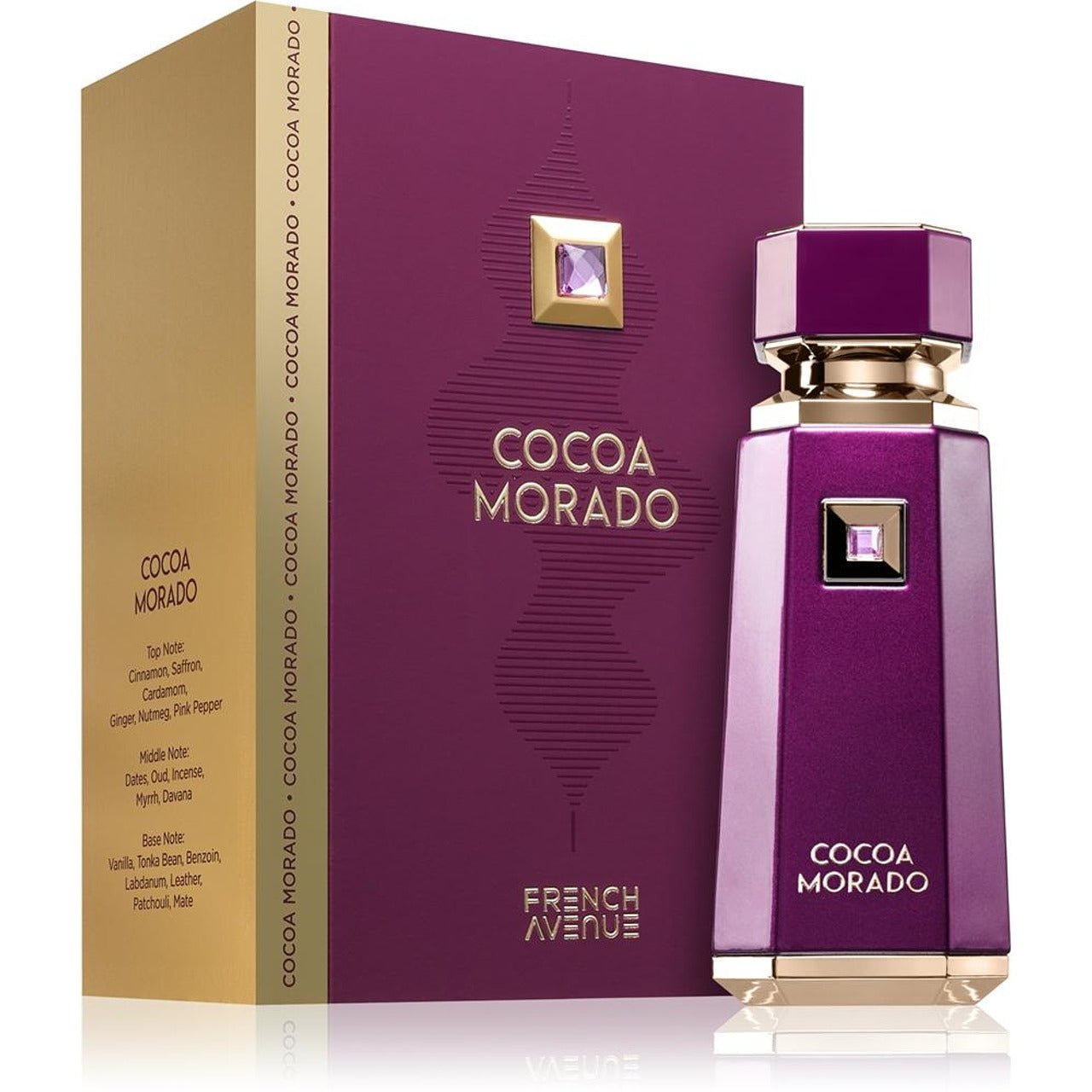 French Avenue Cocoa Morado EDP 100 мл. – оригинален парфюм, продуктова снимка 2