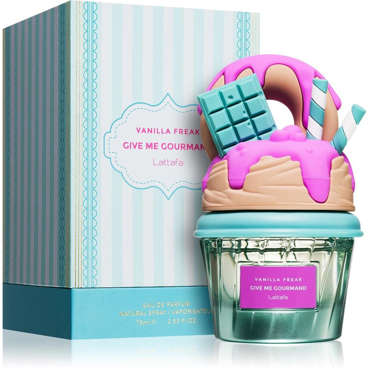 Lattafa Gourmand Vanilla Freak EDP 75 мл. – оригинален парфюм, продуктова снимка 2