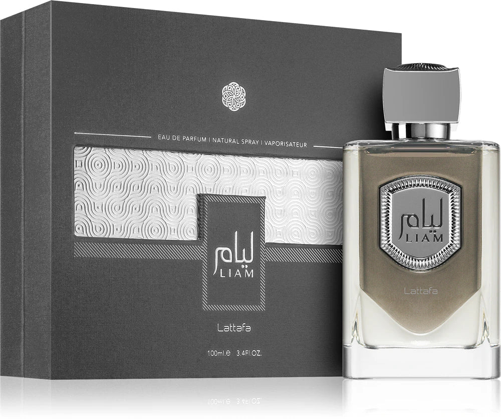 Lattafa Liam Grey EDP 100 мл. – оригинален парфюм, продуктова снимка 2