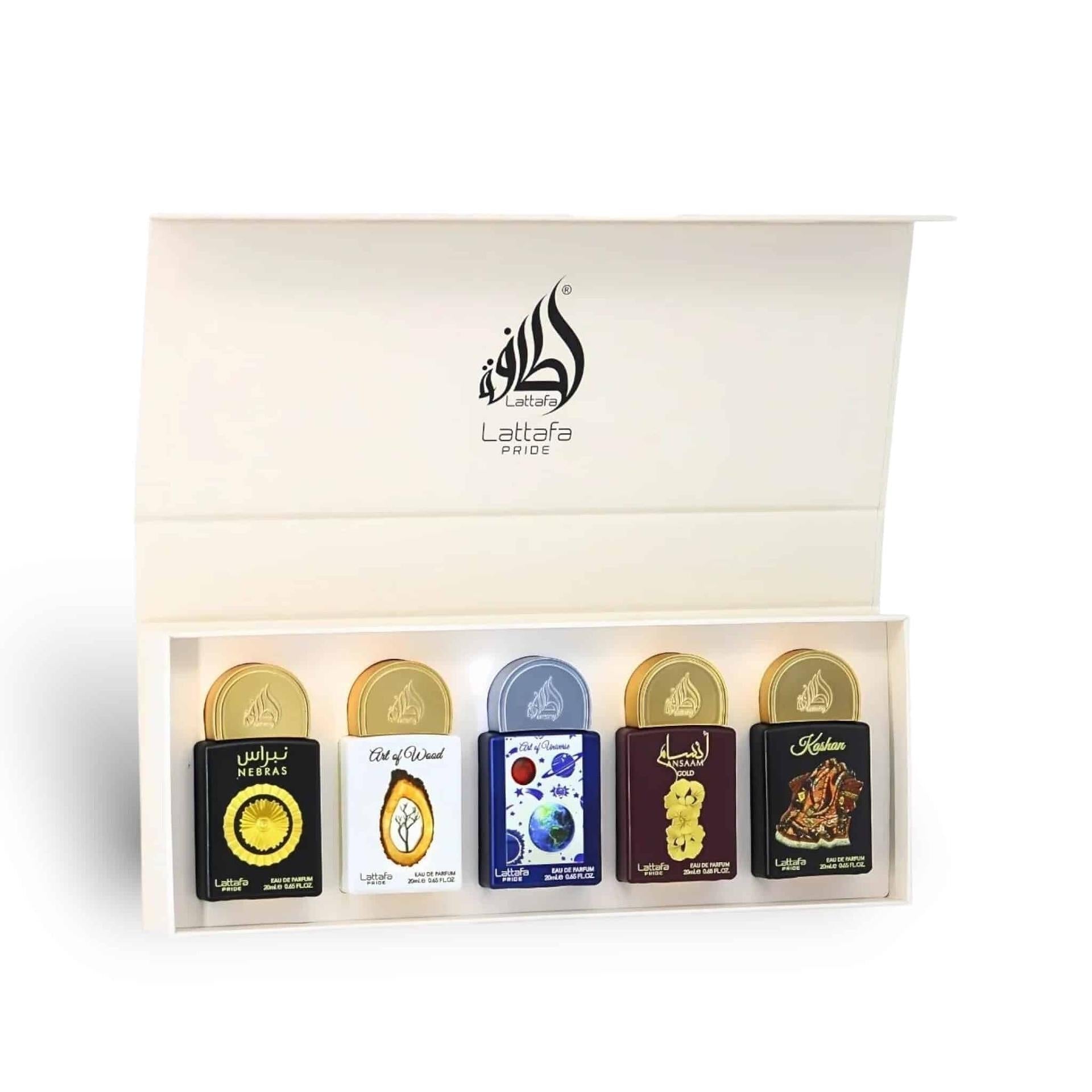 LATTAFA PRIDE GIFT SET N3 5x20ML – оригинален комплект, продуктова снимка 1