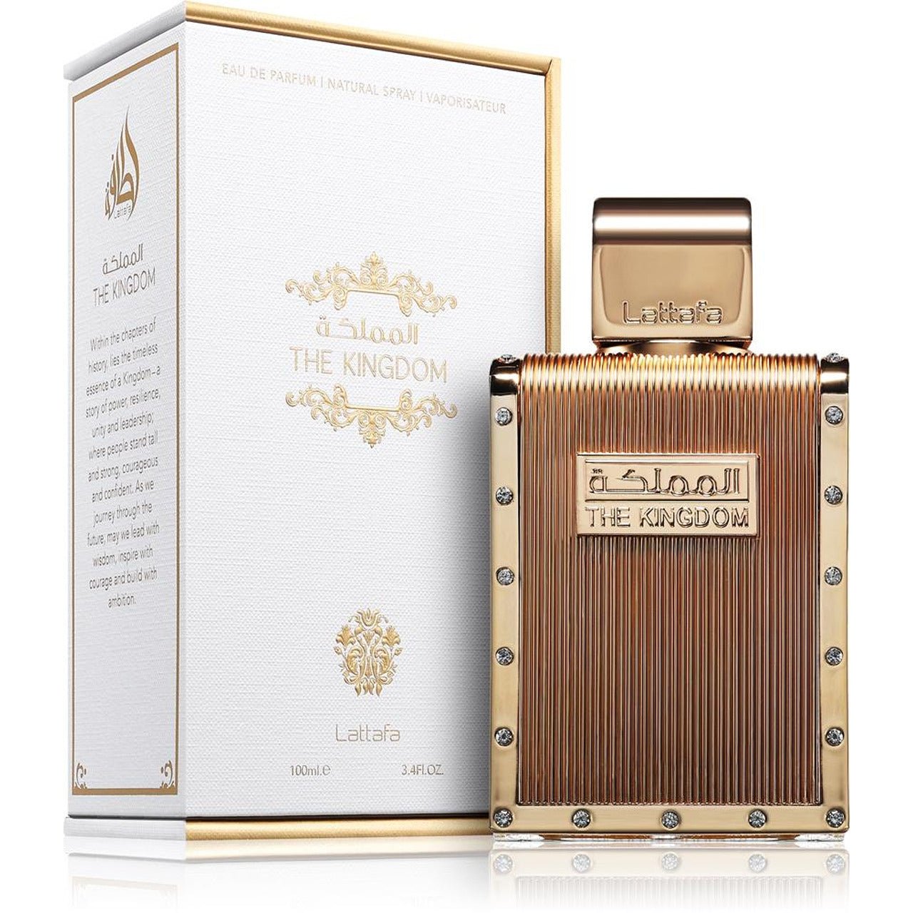 Lattafa The Kingdom EDP 100 мл. – оригинален парфюм, продуктова снимка 2