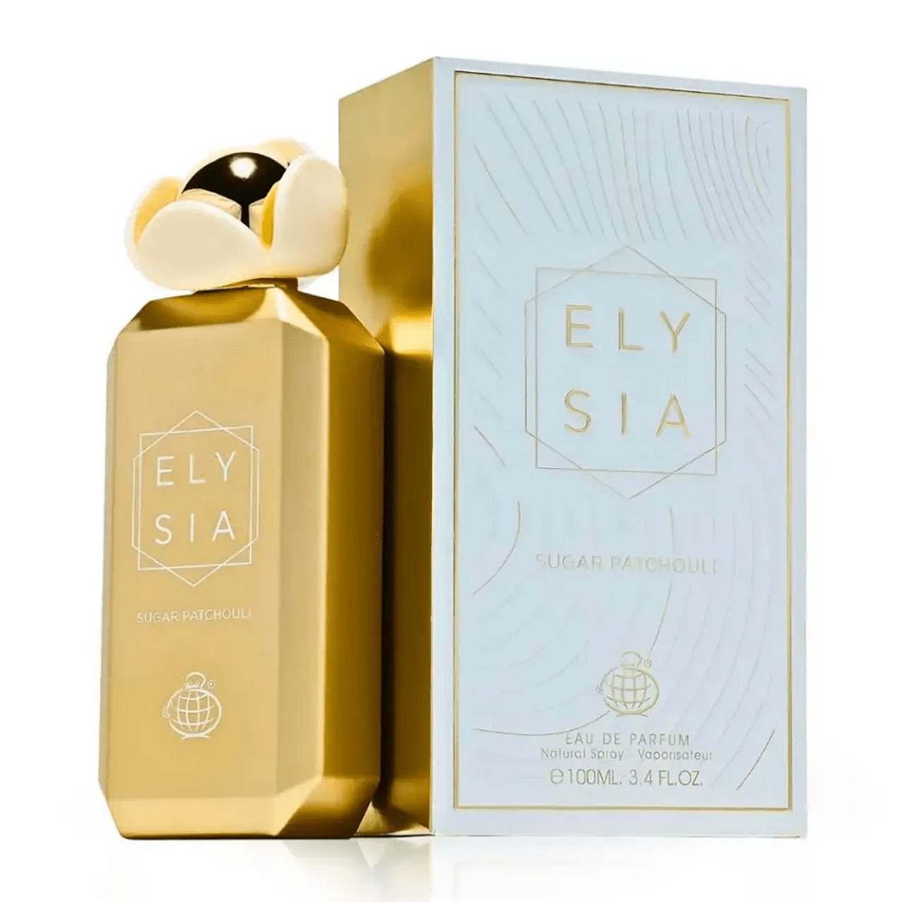 Fragrance World Elysia Sugar Patchouli EDP 100ml - оригинален арабски парфюм | Aroma Viva BG