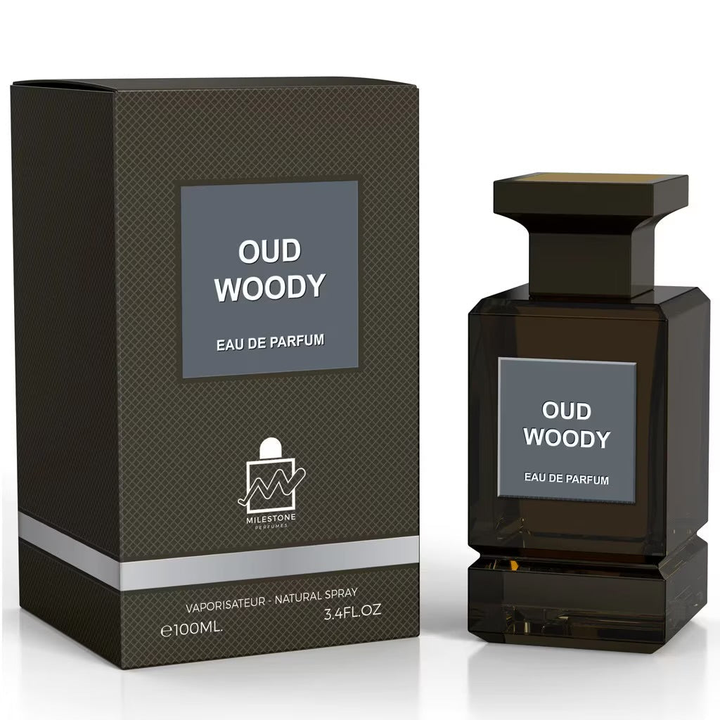 Milestone Oud Woody EDP 100 мл. – оригинален парфюм, продуктова снимка 1